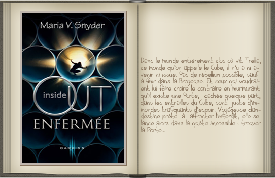 « Inside Out - Enfermée : tome 1 » de Maria V. Snyder