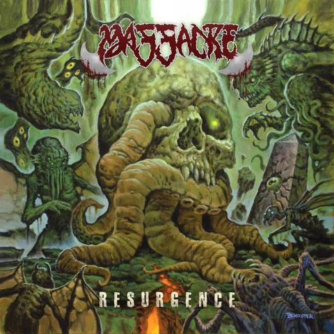 MASSACRE - Les détails du nouvel album Resurgence ; "The Innsmouth Strain" Visualizer Video