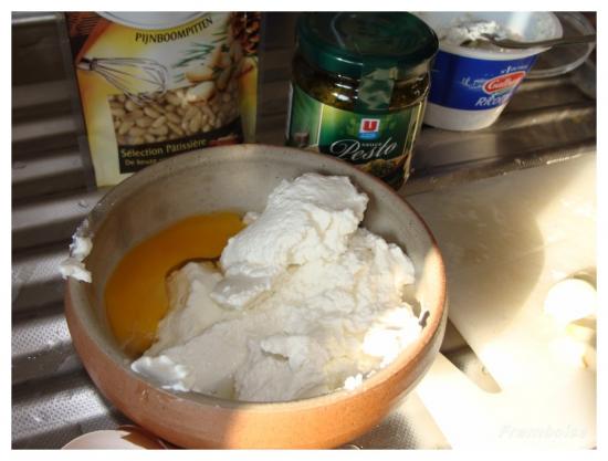 Courgettes farcies à la ricotta 