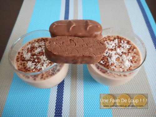 Crème dessert au Bounty