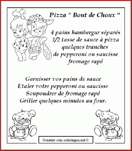 Recettes Pour Enfants.