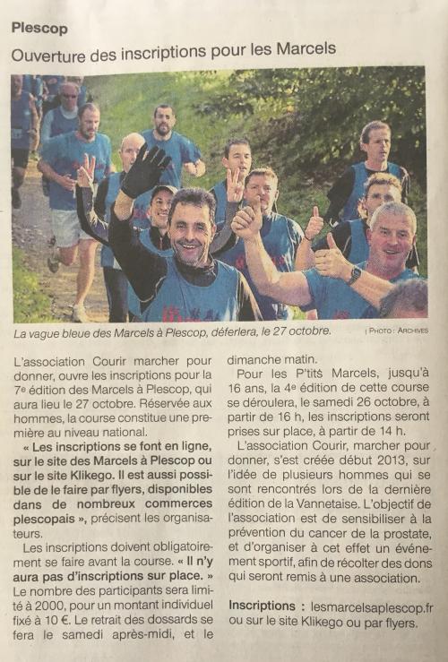 Les "Marcels à Plescop" - Revue de presse 2019 ...