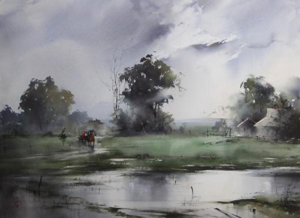 Aquarelles de : 