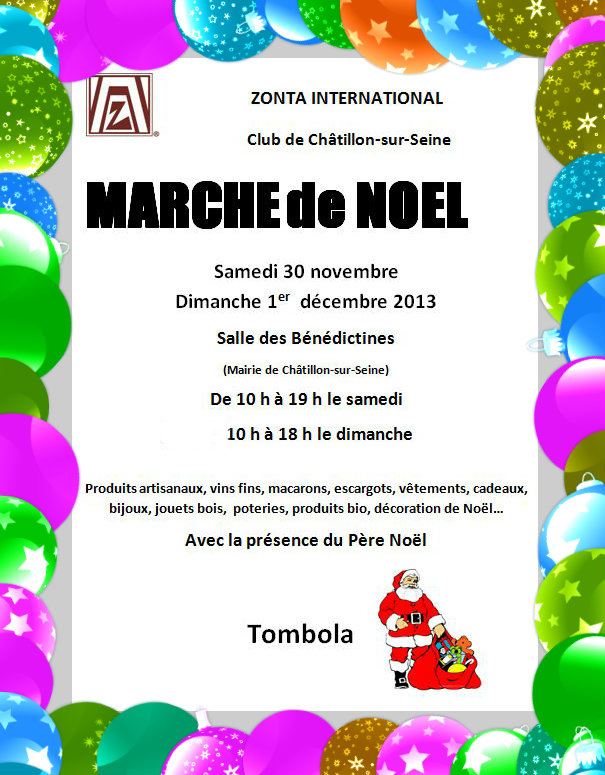 Le Marché de Noël du Zonta