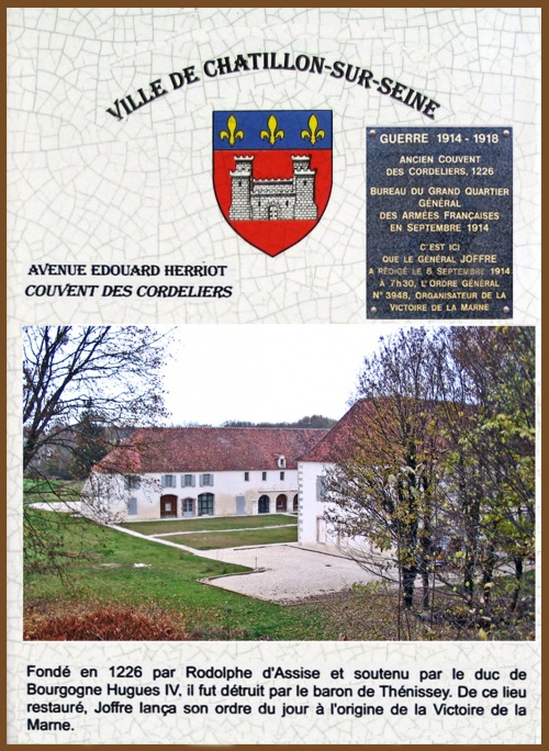 Monuments de Châtillon sur Seine