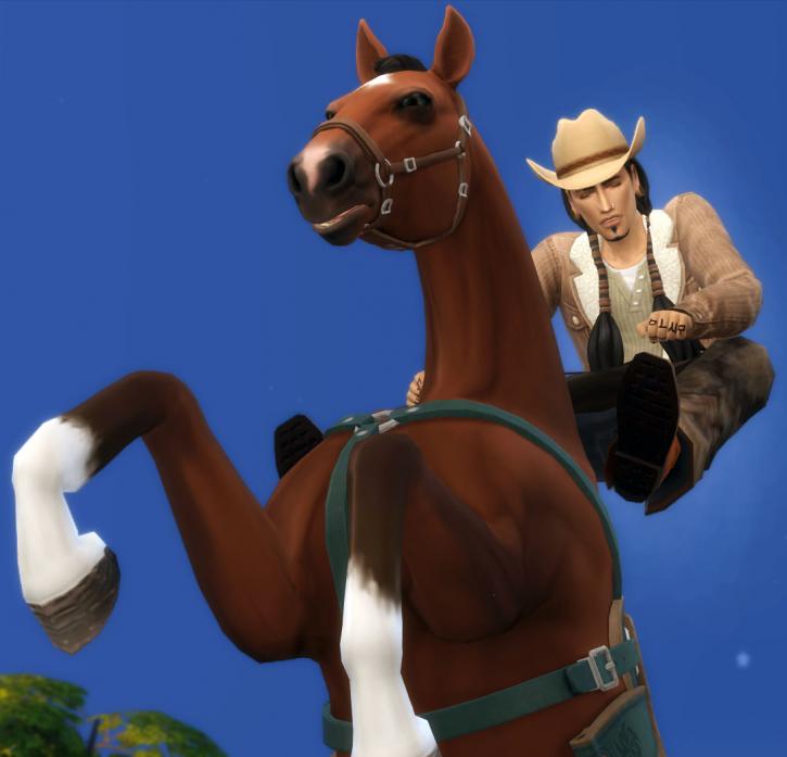 [Vie au ranch] Célian apprend à faire du cheval