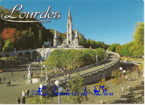 Lourdes : la basilique du Rosaire