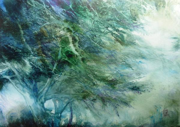 Peinture d' Anne Huet Baron