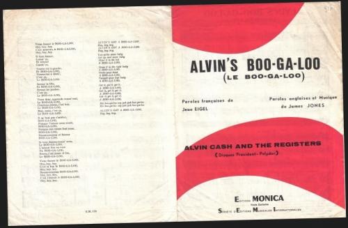 ALVIN CASH - SINGLE CHESS RECORDS 2098 - 1970