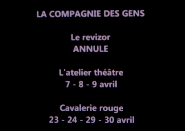 Lancement de la saison théâtrale 2015-2016 au Théâtre Gaston Bernard de Châtillon sur Seine