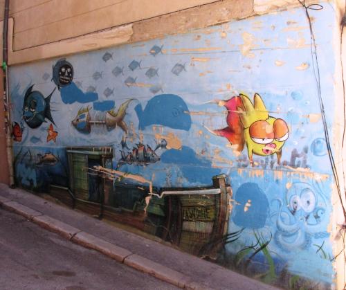 Balade dans le quartier du Panier à Marseille