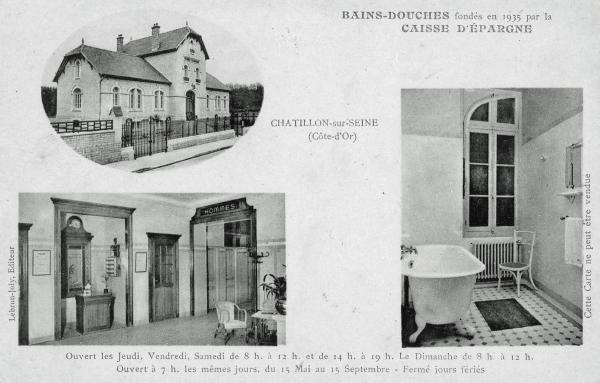 Cartes postales et photos  anciennes  de commerces d'autrefois, à Châtillon sur Seine.....