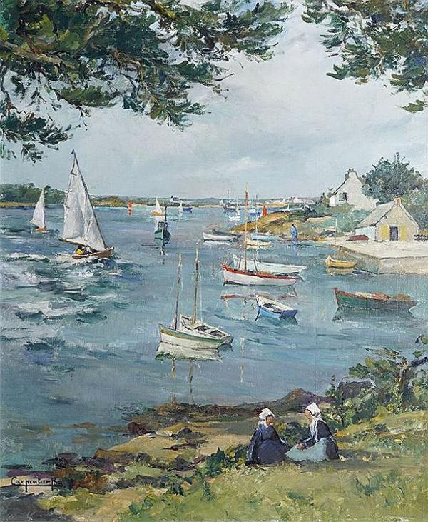 Peinture de : Renée Carpentier-Wintz 