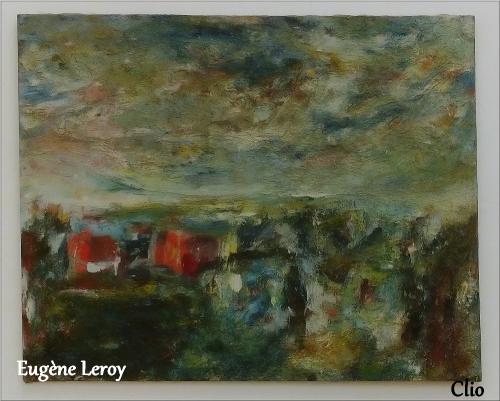  * Le peintre Eugène Leroy