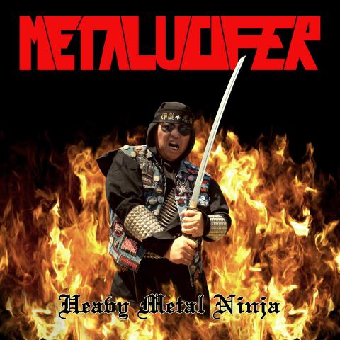 METALUCIFER - Les détails du mini album Heavy Metal Ninja