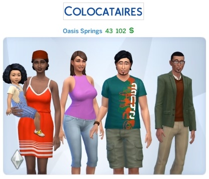 Semaine 2 - Quartier Oasis Springs - Foyer Colocataires
