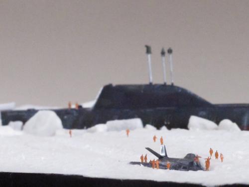 F117 sur la banquise : le dio terminé