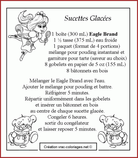 Recettes Pour Enfants.