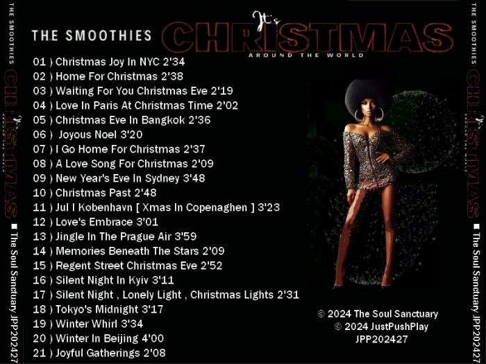 The Smoothies : CD Mp3 320 kbps " It's Christmas Around The World : A Cozy Soulful Christmas " The Soul Sanctuary Records JPP202427 [ US ]