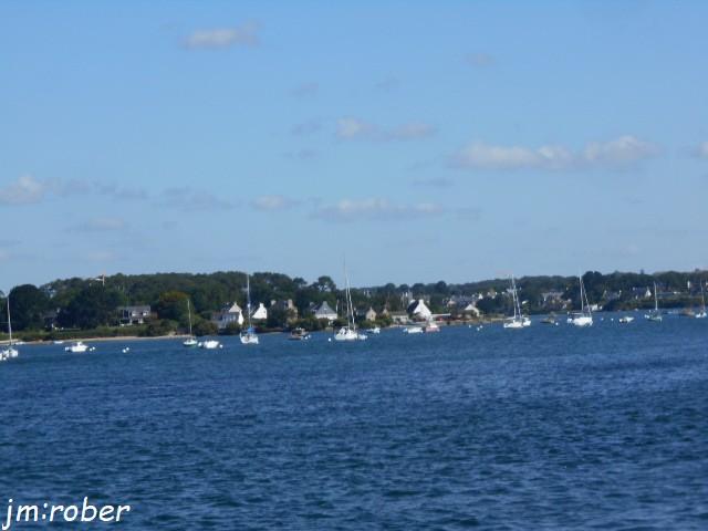 Bretagne , Le tour du Golf du Morbihan en bateau (2)
