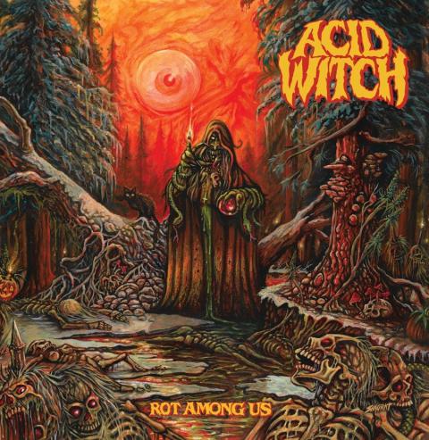 ACID WITCH - Les détails du nouvel album Rot Among Us ; "5508 Martin St." Lyric Video