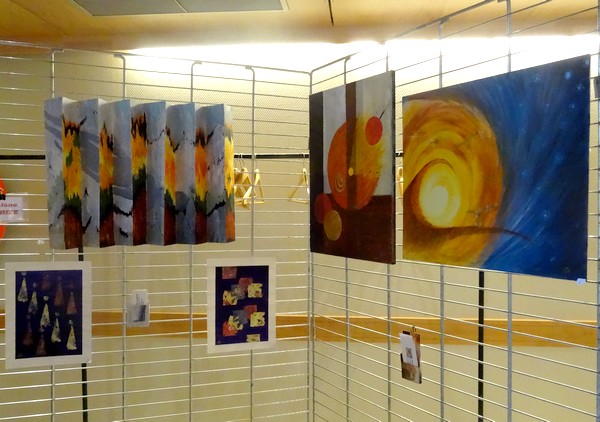 Les peintres de la Section peinture des Amis du Châtillonnais ont présenté leurs belles créations au Salon 2016