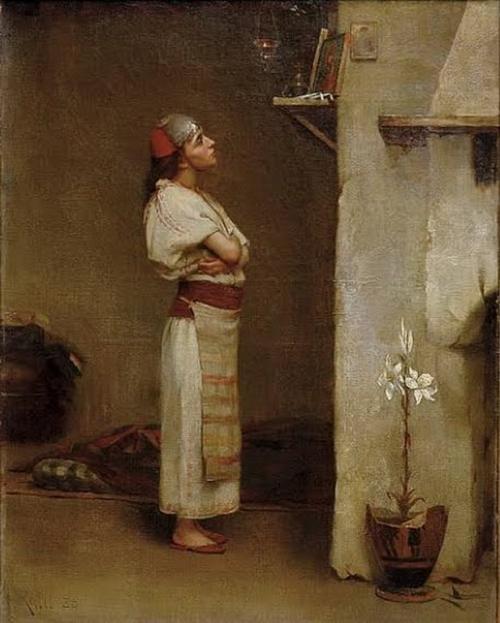 Theodoros Rallis (Theodore Jacques Ralli) : portraits de femmes * Θεόδωρος Ράλλης