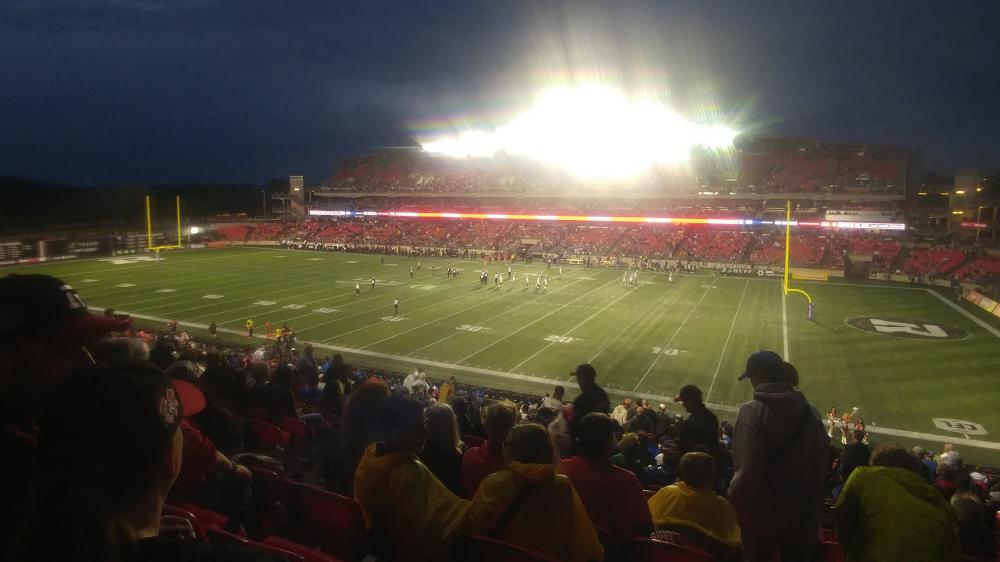 Ottawa Redblacks versus Winnipeg Blue Bombers at TD Place on June 13th 2024