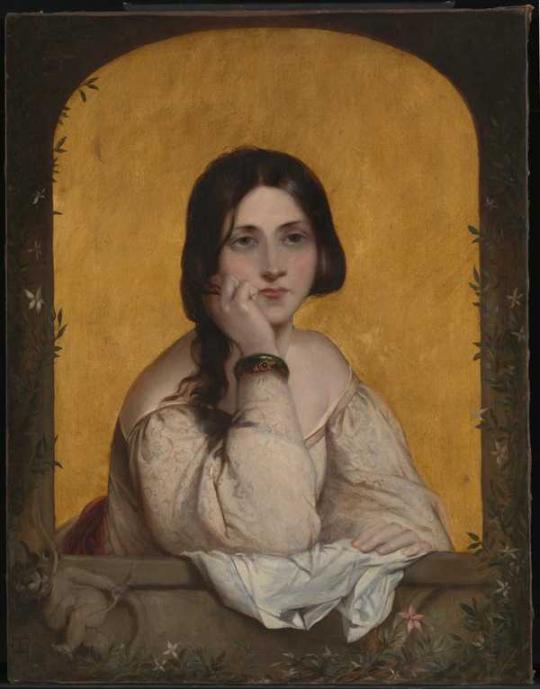 ‘The Bride‘, Theodor von Holst, 1842 | Tate