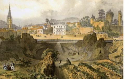 LES REMPARTS DE LILLEBONNE (Seine-Maritime)