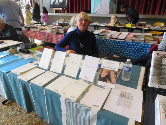 "Des livres au Village" à Recey-sur-Ource a permis de rencontrer des écrivain(e)s et une photographe talentueuse, Anne Spicas