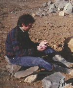 Bruniquel 1988 Carrière 006