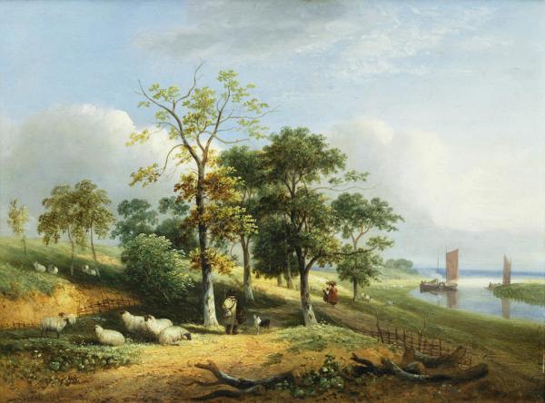 Peinture de : Samuel David Colkett