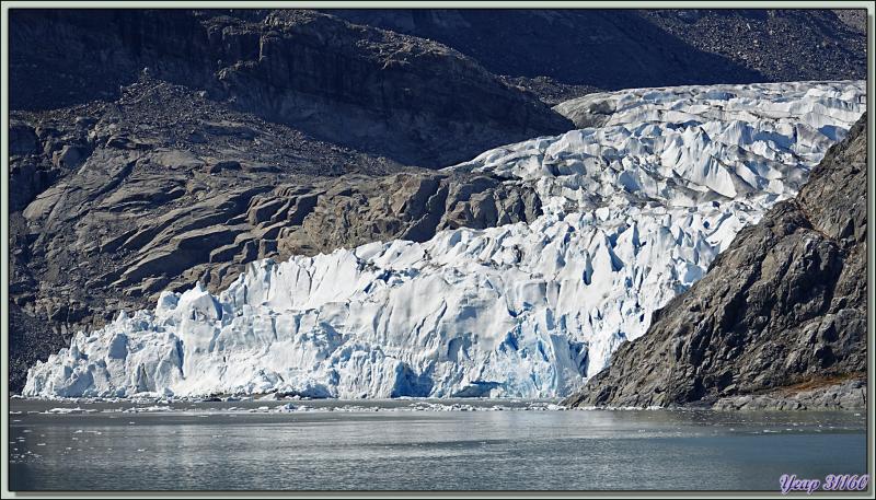 Glacier Sermitsiaq Sermia - Kangerlussuatsiaq Fjord (Evighedsfjorden) - Groenland