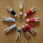 diy tuto des pinces pour ranger ses fils