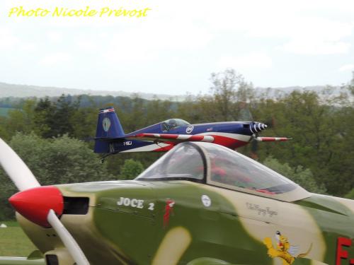 Nicole Prévost s'est rendue au meeting d'aviation de Juvancourt dans l'Aube...