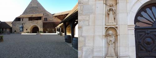 Visite du château du Cols Vougeot (21), séjour camping-car