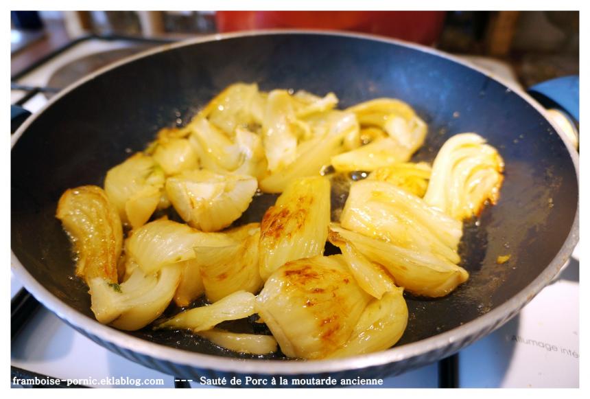 Sauté de Porc à la moutarde ancienne 