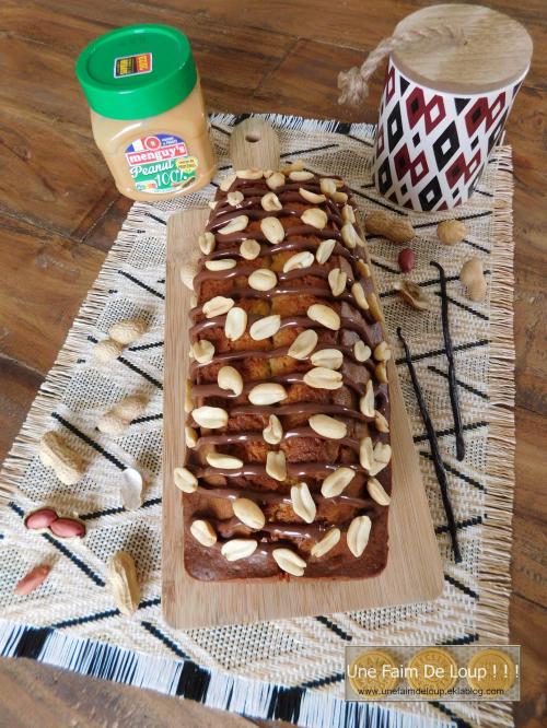 Cake au beurre de cacahuète