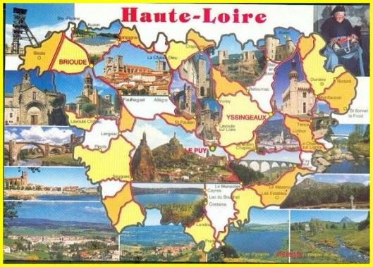 ⊱♥⊱╮ღ꧁ Aujourd'hui  43 La Haute Loire   ꧂ღ╭⊱♥≺