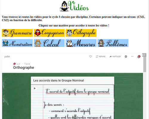 Mon site internet de classe : pour quoi faire ?