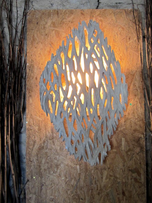 Exposition de sculptures, "Pierres lumineuses" chez Fabien Ansault à Chamesson