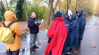 La randonnée du 9 novembre à la recherche des cimetières dormants de Caen