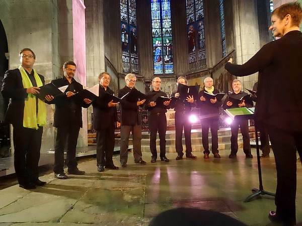 Le Choeur de Haute Côte d'Or s'est produit à l'église Saint-Nicolas de Châtillon sur Seine...