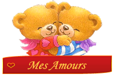 713 - Couple ours, amour, amitié, saint Valentin, signature - DKA decoKlane