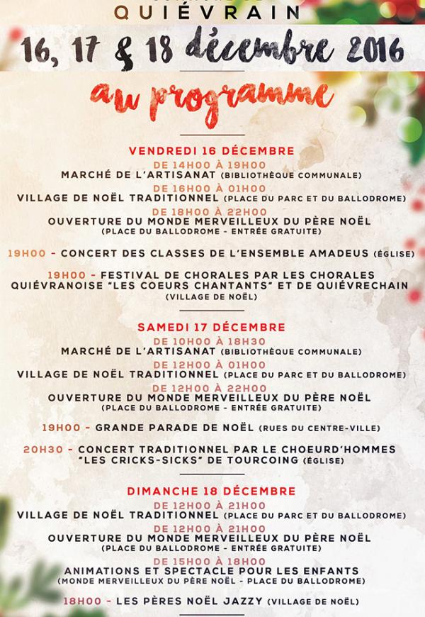 Marché de Noël, à Quièvrain (B)