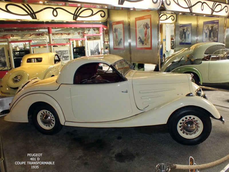 PEUGEOT CABRIOLETS ET DECOUVRABLES 1930-1983