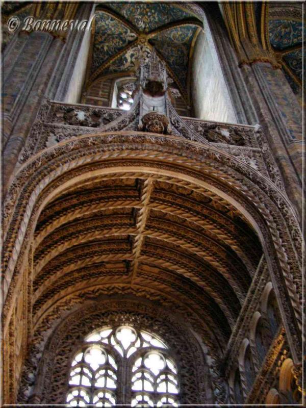 Cathédrale Sainte-Cécile d'Albi entrée 