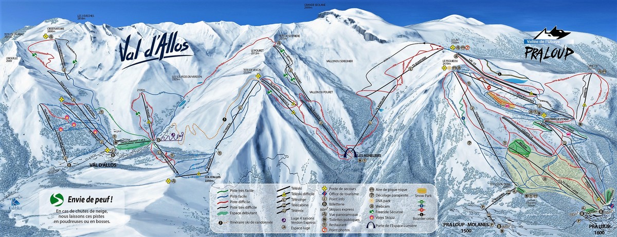 Sur les crètes du Col d'Allos