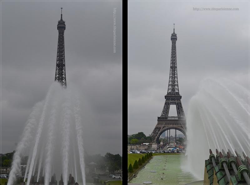 Jardins du Trocadéro : La fontaine de Varsovie